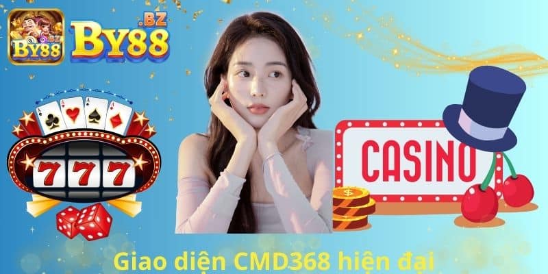 Giao diện CMD368 hiện đại