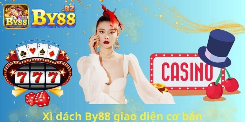 Xì dách By88 giao diện cơ bản